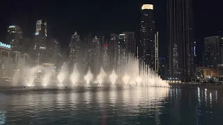 Поющие фонтаны, Дубай. Декабрь 2022