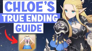 CHLOE LOVE STORY - TRUE ENDING GUIDE - Eversoul