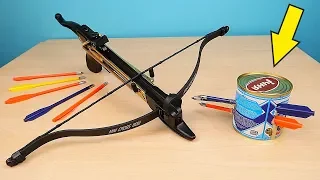 What can a Cobra Mini Crossbow do? Shooting different targets! alex boyko