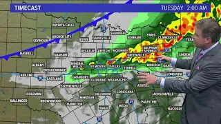DFW weather: More storms in the overnight hours and more chances through the week