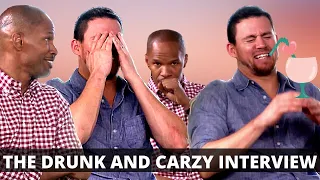 Jamie FOXX & Channing Tatum (DRUNK & Sexy) and FUNNY Bedroom Voice Hungover Interview