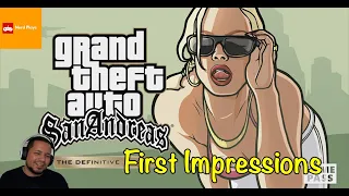 GTA San Andreas Definitive Edition | First Impresions