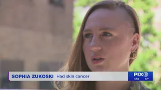 Woman who had skin cancer as young adult shares her story