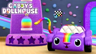 Learning Patterns to Win Carlita's Race! 🏁 | GABBY'S DOLLHOUSE | Netflix