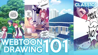 【NEW course】Drawing Webtoons: from Planning to Publishing!【Pluvias X CLASS101】