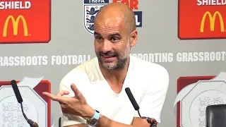 Liverpool 1-1 Man City (4-5 On Pens) - Pep Guardiola Post Match Press Conference - Community Shield