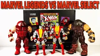 Marvel Legends 80 Year Anniversary: COLOSSUS & JUGGERNAUT Review and Comparison