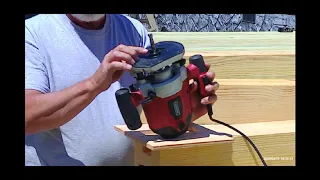 How to cut a mortise using a 3HP router- Old South Barns