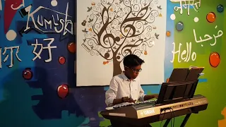 Indywood Talent Hunt 2019 @ UAE Chapter - Game of Chords Western Style ( Keyboard ) - Josiah Bernard