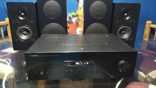 Yamaha R-S201 test audio
