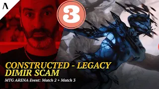 Alla ricerca del mio primo 5-0 in Legacy DA SOLO con Dimir Scam, CHE MAZZ!!! [MTGO - 3 di 3]