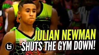 Julian Newman & Kyree Walker SHUT The Gym Down at MSHTV Camp!