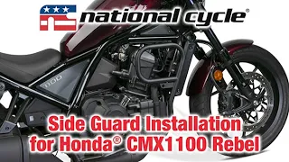 National Cycle P4000 Side Guards Installation for Honda CMX1100 Rebel