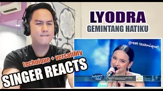 VOCALIST REACTS to LYODRA - GEMINTANG HATIKU - Indonesian Idol 2020