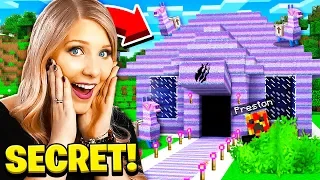 I Found PrestonPlayz Secret Fortnite Minecraft House