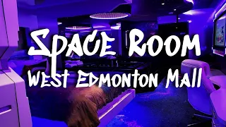 Awesome Space-Themed Room Tour || West Edmonton Mall's Fantasyland Hotel