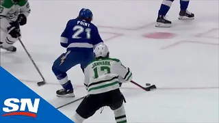 Brayden Point Rips One-Timer In Slot To Get Lightning On Board