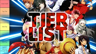 The ULTIMATE Anime TIER LIST 2021 Over 300 ANIME