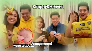 Kimpoy&Heaven wave tattoo reveal❤tandaan mo di ka nag i-isa💙20 August 2022