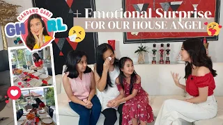 EMOTIONAL SURPRISE FOR OUR HOUSE ANGEL | Francine Diaz