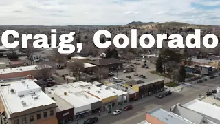 Captivating Aerial Views Of Craig, Colorado With A Drone!
