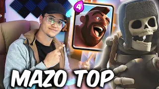 "EL MEJOR MAZO de MONTAPUERCO" (con gigante esqueleto😨) Clash Royale