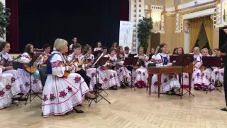 The Orchestra of Russian Folk instrument "Balalaika" - plays Russian folksong Korobeiniki