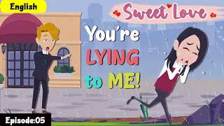 Sweet Love Episode 05 | English Story | Animated Stories | Learn English | Coffee English
