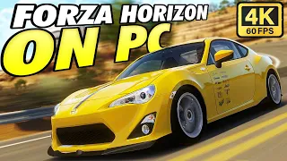 Forza Horizon 1 in 4K 60 FPS Tutorial - on PC is gorgeous - XBOX 360 Emulator | KuruHS
