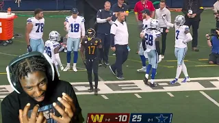 IM SICK OF LOSING! These Refs Were AWFUL! "WSH Commanders vs. DAL Cowboys Week 4 Highlight" REACTION