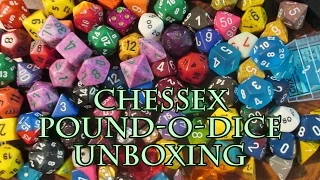 Chessex Pound-O-Dice Unboxing