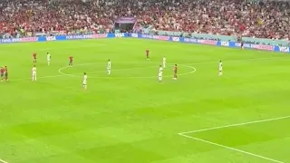 Portugal vs Switzerland - Crowd celebrate a sub Cristiano Ronaldo IN 🔥 - World Cup 2022 Qatar