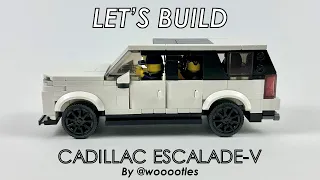 Let's Build! LEGO Cadillac Escalade-V