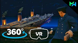 360° TITANIC SINKING EVENT IN VR - Full Virtual Reality Experience