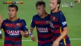 Neymar  Jr  vs AS Roma Gamper Trophy 2015 HD 720p 50 FPS