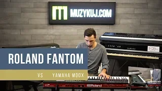Roland Fantom VS Yamaha MODX Piano Pad, e Piano