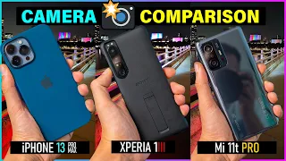 Xperia 1 iii vs iPhone 13 Pro Max vs Xiaomi Mi11t Pro - CAMERA COMPARISON 📸