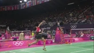 Firdasari (INA) v Zaitsava (BLR) - Women's Badminton Group O - Full Replay - London 2012 Olympics