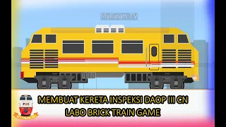 Labo Brick Train World Part 138 - Making Train Inspection DAOP III CN #traingame