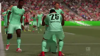 FIFA 21 Gameplay | Hannover 96 - Borussia M'gladbach - 2022