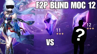F2P TRIES TO 36* NEW MOC 12 BLIND... AND GETS WORST/BEST LUCK | Honkai: Star Rail - Memory of Chaos