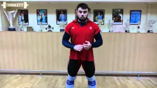 Technique PUSH JERK   Толчковый ШВУНГ ENG SUB A TOROKHTIY Weightlifting & CrossFit