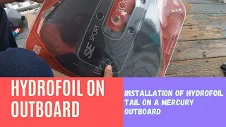 Hydrofoil SE300 Sport install | How to Install Hydro Foil Whale Tail