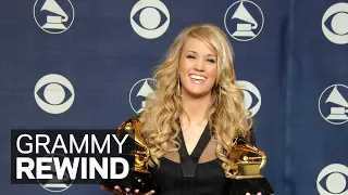 Carrie Underwood Wins Best New Artist At The 2007 GRAMMYs | GRAMMY Rewind
