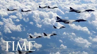 U.S. Flies Powerful Warplanes Over North Korea In Show Of Force 3 Days After Missile Launch | TIME