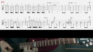 Metallica Jump In The Fire 1st solo tab lesson