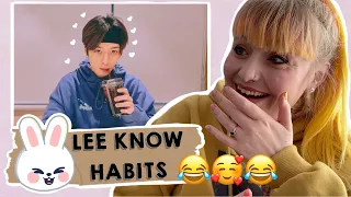 our devil bunny!! STRAY KIDS 'LEE KNOW HABITS' REACTION