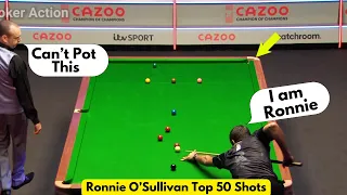 TOP 50 Shots in HISTORY - By Ronnie