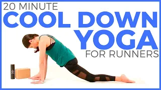 20 minute Yoga for Runners Post Run Yoga Cool Down | Sarah Beth Yoga