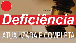 Lei das Pessoas com Deficiência Completa -  Lei de Inclusão